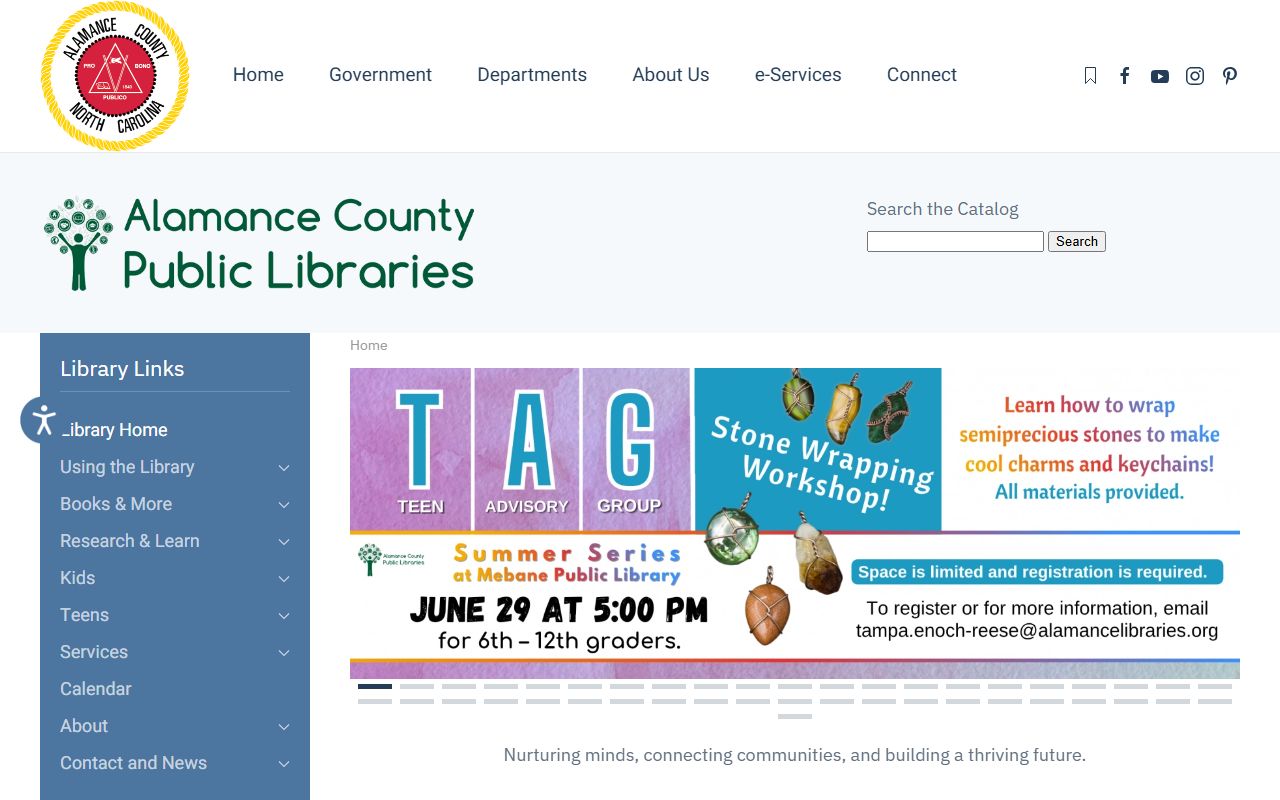 Burlington phone directory Alamance County Public Libraries contacts