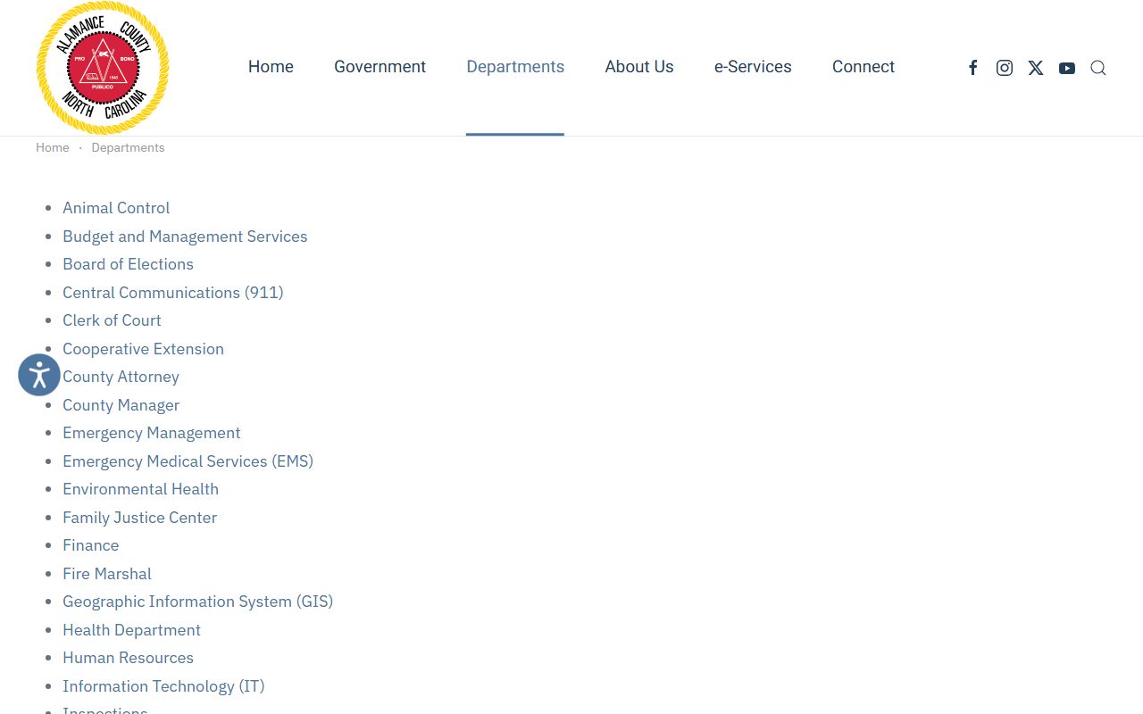 Burlington phone directory Alamance County department index